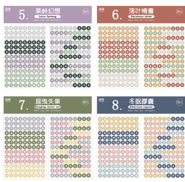 英語 アルファベット 数字 記号 シール 全８種類 直径９ｍｍ 丸 色別 2シートラベルシール 特殊ラベル ステッカー ナンバリングシーの通販はau Pay マーケット 卸売のｅｉｅｉ