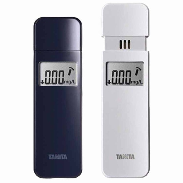 10月発送 ホワイト　ネイビー TANITA タニタ EA-100 アルコールチェッカー EA-100-WH アルコール検知器 アルコールセンサー セルフチェック  お酒 飲酒 飲酒運転防止 導入が義務化の通販は 6,000円