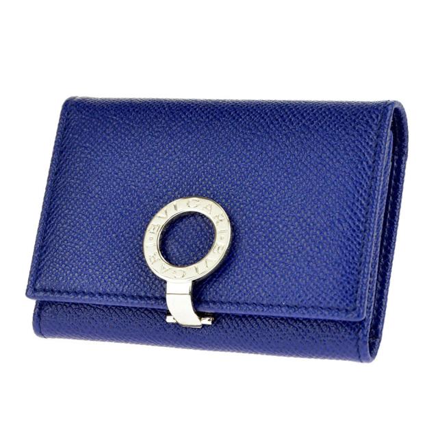 ブルガリ Bvlgari 型押しレザー カードケース ブルー レディース メンズ ユニセックス 女性用 男性用 青 名刺入れ ビジネスの通販はau Pay マーケット 菊政舶来商会