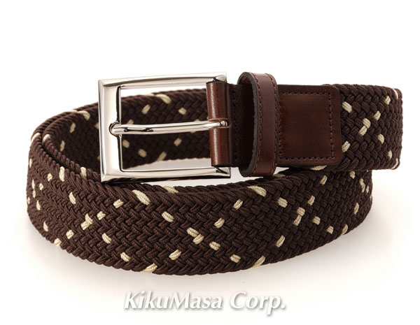 ダイヤ柄 ゴムメッシュベルト 1600 ブラウン 茶色 メンズ 男性用 伸縮ベルト アーガイル柄 紳士用ベルト 伸びる 快適 のびのびの通販はau Pay マーケット 菊政舶来商会