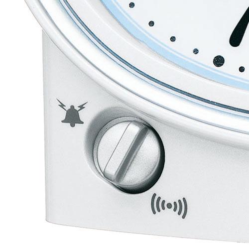 セイコー クロック 目覚まし時計 Kr2w 音量調節機能付き 白パール アナログの通販はau Pay マーケット 菊政舶来商会