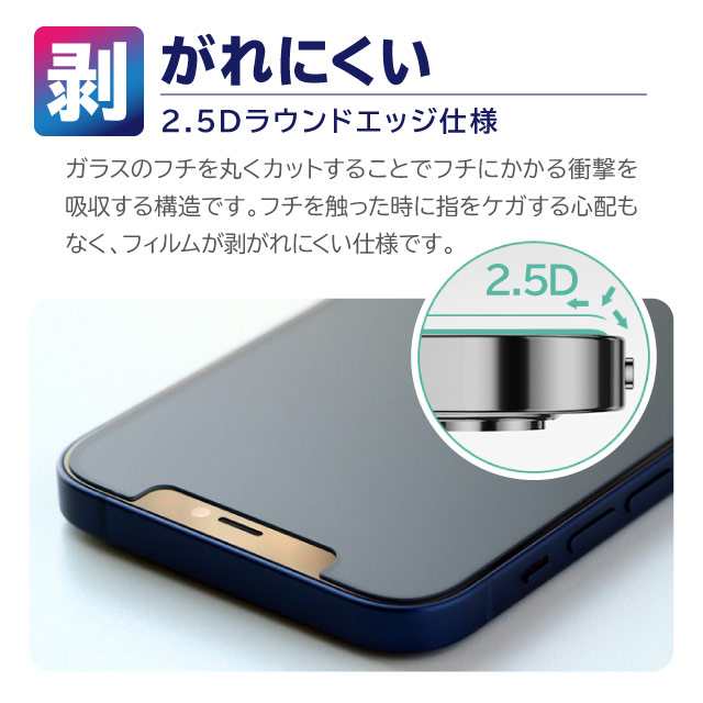 iPhone12 mini ガラスフィルム 保護フィルム ブルーライトカット 10Hガラスザムライ アイフォン アイホン iPhone12mini フィルム