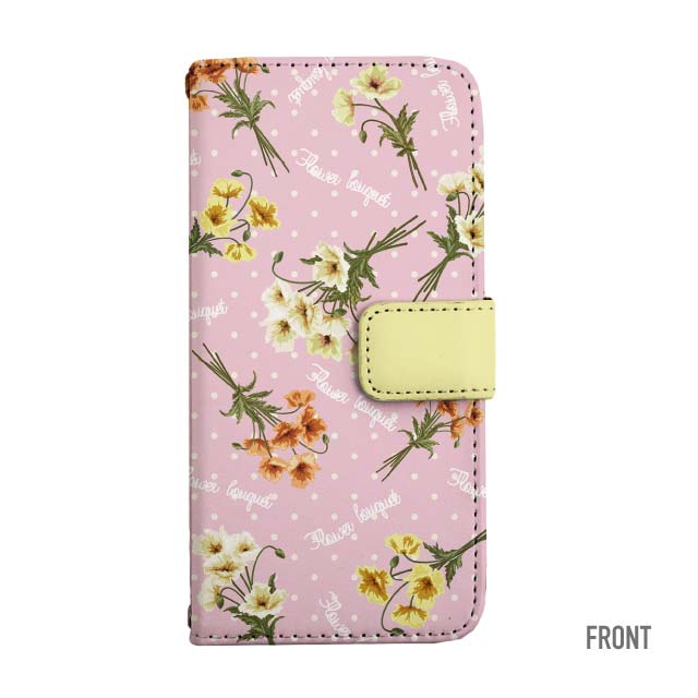 スマホケース 手帳型 Google Pixel4 グーグル ピクセル 携帯ケース カバー 送料無料 花柄 フラワー 花束 ブーケの通販はau Pay マーケット Girlish Angelique