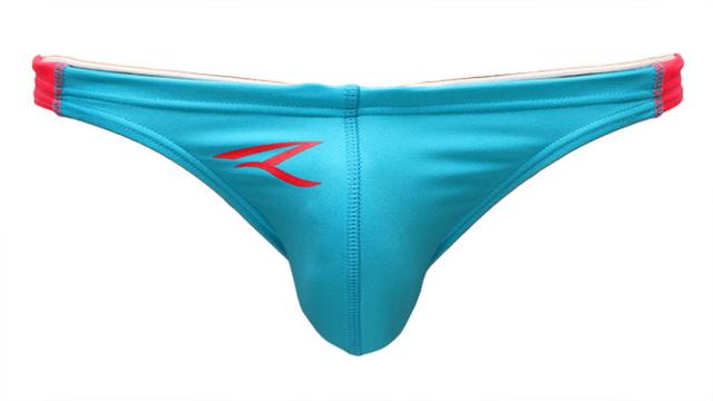 AQUX/アックス Narrow Side Speedos "Blue" スイムウェア 競パン メンズ水着 ビキニ型 海パン 男性水着 ビーチウェア aqux
