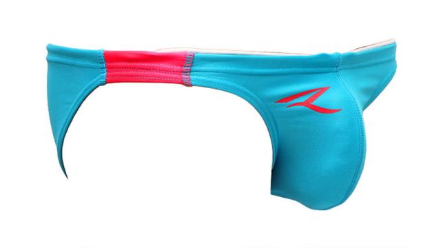 AQUX/アックス Narrow Side Speedos "Blue" スイムウェア 競パン メンズ水着 ビキニ型 海パン 男性水着 ビーチウェア aqux