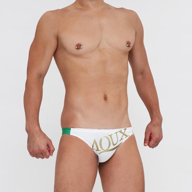 AQUX/アックス Marin Guard II "Green" スイムウェア 競パン メンズ水着 ビキニ型 海パン 男性水着 ビーチウェア aqux
