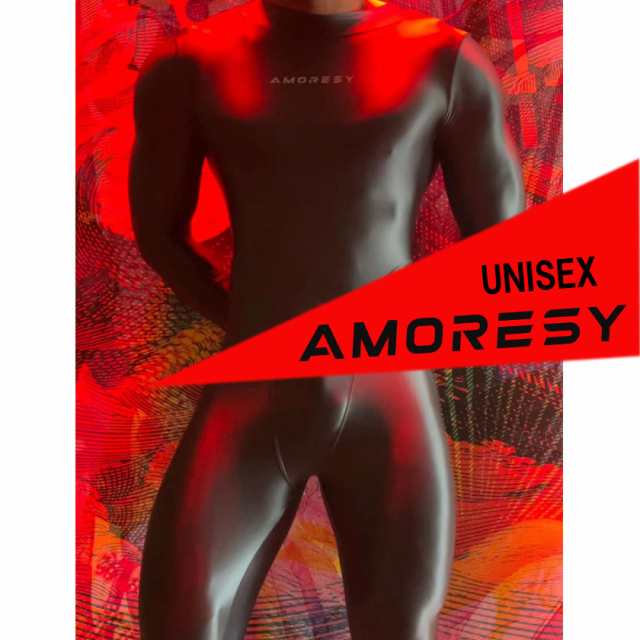 AMORESY/アモレシー レオタード水着 デザインタイツセクシー