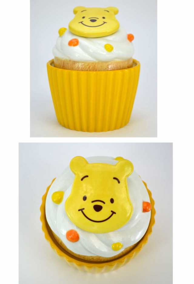 カップケーキ型キャニスター くまのプーさん ディズニー かわいい 洋食器 陶器 Disney キャラクター 人気 蓋付きポット キャニスター 小の通販はau Pay マーケット インテリア生活雑貨 プランタ