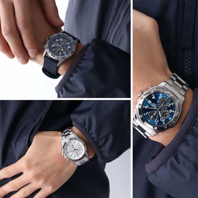 【プレゼント 定番】セイコー 腕時計 SEIKO 時計 セイコー時計 セイコー腕時計 メンズ クロノグラフ 男性 向け ブランド おすすめ  おしゃ｜au PAY マーケット