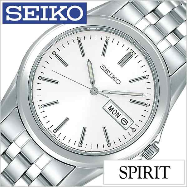 セイコー腕時計 SEIKO時計 SEIKO 腕時計 セイコー 時計 スピリット SPIRIT メンズ/ホワイト SCXC007｜au PAY マーケット