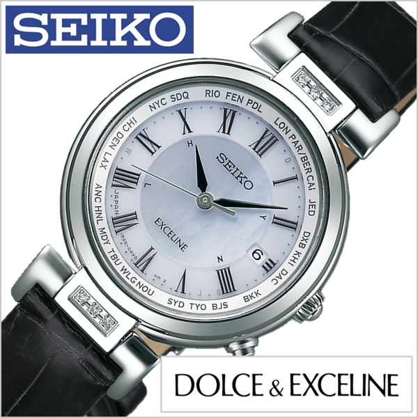 セイコー ドルチェ エクセリーヌ 腕時計[DOLCE EXCELINE 時計]ドルチェ&エクセリーヌ 時計[DOLCE&EXCELINE 腕時計]フライト エキスパートの通販は