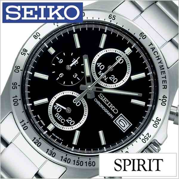 セイコー 腕時計 [SEIKO時計]( SEIKO 腕時計 セイコー 時計 ) スピリット ( SPIRIT ) メンズ/腕時計/ブラック/SBTR005