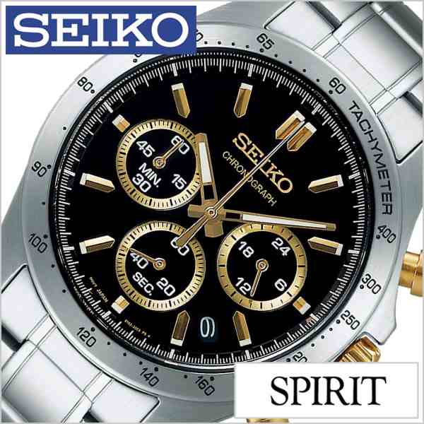 セイコー 腕時計 [SEIKO時計]( SEIKO 腕時計 セイコー 時計 ) スピリット ( SPIRIT )  メンズ/腕時計/ブラック/SBTR015｜au PAY マーケット