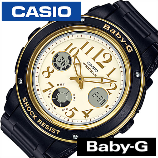 CASIO 腕時計 カシオ 時計 ベビーG Baby-G レディース/ホワイト BGA-151EF-1BJF