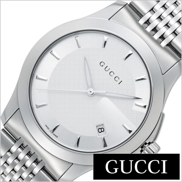 グッチ 腕時計 GUCCI 時計 シリーズ Gタイムレス G Timeless メンズ/シルバー YA126401