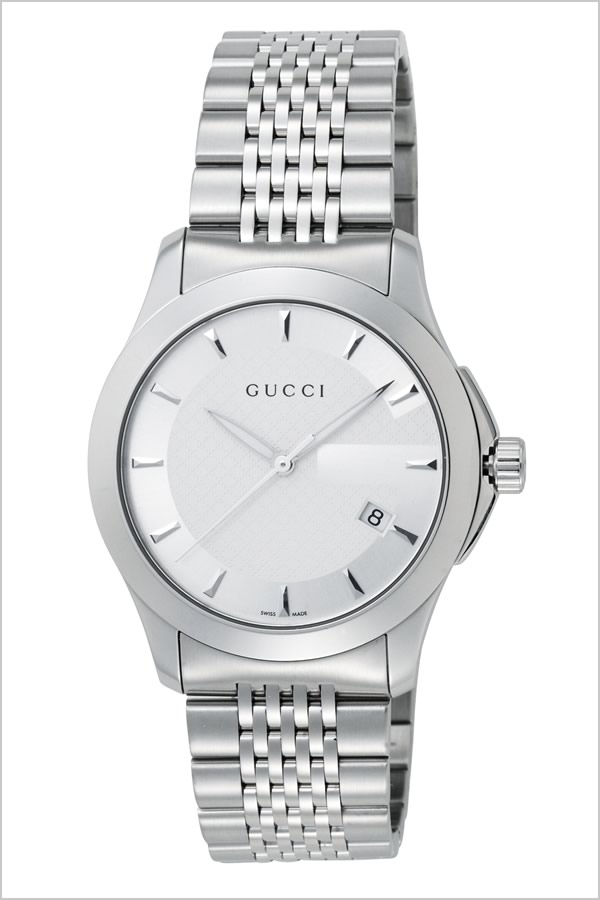 グッチ 腕時計 GUCCI 時計 シリーズ Gタイムレス G Timeless メンズ/シルバー YA126401_1