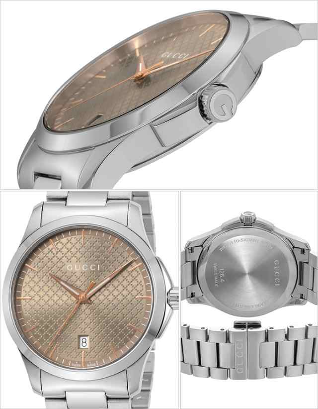 グッチ腕時計 GUCCI時計 GUCCI 腕時計 グッチ 時計 Gタイムレス G-TIMELESS メンズ ブラウン YA1264053