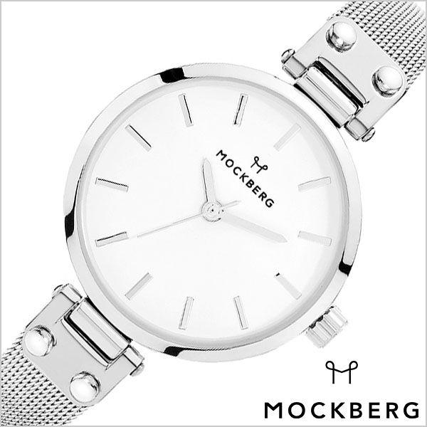 モックバーグ腕時計 MOCKBERG時計 MOCKBERG メッシュ Mesh Elise Petite レディース ホワイト MO402の通販は