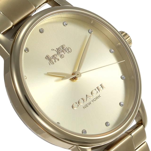 コーチ腕時計 COACH時計 COACH coach 腕時計 コーチ 時計 グランド GRAND レディース 女子 女性 妻 嫁 ゴールド 14502927_2