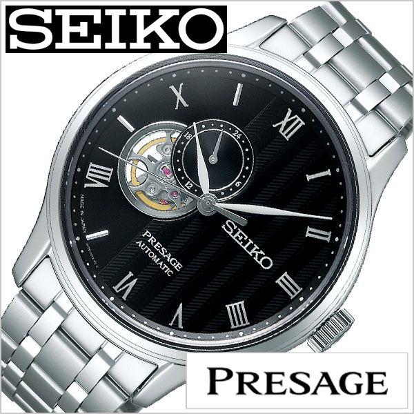 セイコー腕時計 SEIKO時計 SEIKO 腕時計 セイコー 時計 プレザージュ PRESAGE メンズ ブラック SARY093の通販は 39,468円