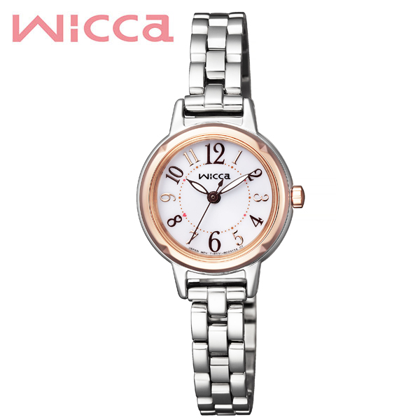 CITIZEN 腕時計 シチズン 時計 ウィッカ wicca レディース ホワイト KP3-619-11