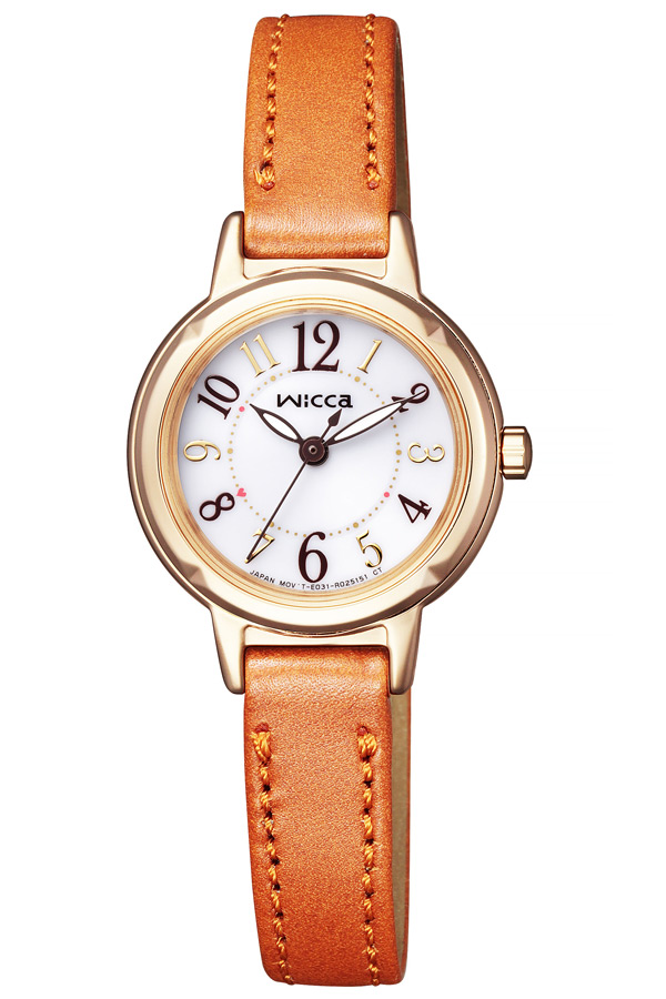 シチズン CITIZEN 腕時計 レディース ウィッカ wicca KL0-537-91 ソーラーテック 電波時計 ピンク