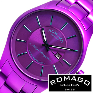 ロマゴデザイン腕時計 ROMAGO DESIGN時計 スーパーレジェーラ Super leggera /メンズ/RM029-0290AL-BUPUの通販は