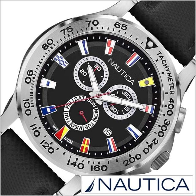 [正規品]NAUTICA時計 ノーティカ腕時計 NAUTICA フラッグ NST600 CHRONO FLAG A19595G
