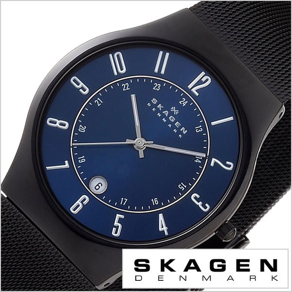 SKAGEN腕時計[スカーゲン時計]SKAGEN スカーゲン 時計[薄型 軽量 シンプル かわいい][人気 トレンド 北欧] T233XLTMN