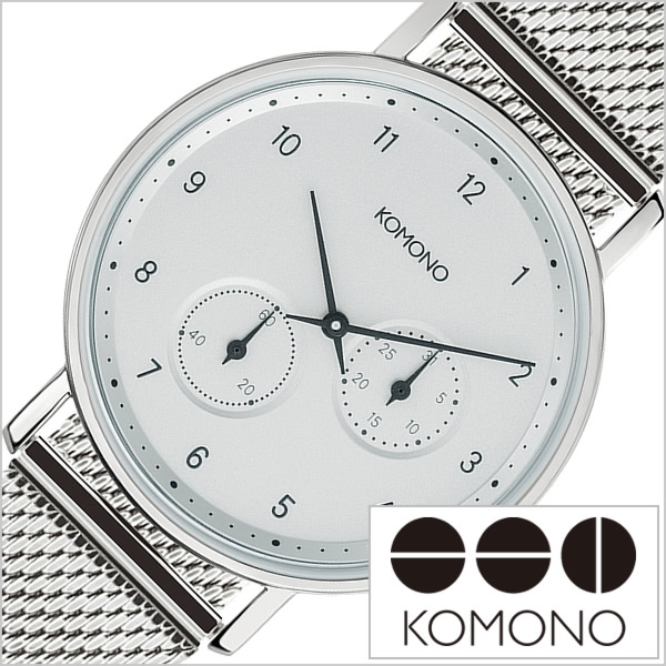 KOMONOウオッチ [ コモノ時辰儀 ] KOMONO コモノ 時辰儀 クラフテッドワルサーシルバーメッシュ ( craftedWALTHERSILVER MESH ) KOM-W4020