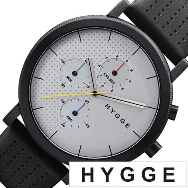 腕時計未使用HYGGEヒュッゲ/CHRONOGRAPHクロノグラフ　腕時計　未使用