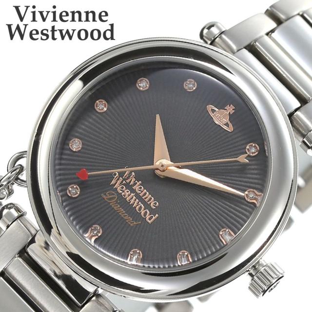 ヴィヴィアンウエストウッド 腕時計 VivienneWestwood 時計 レディース 腕時計 ブラック VV006GNSL