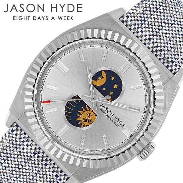 ジェイソン・ハイド 腕時計 JASON HYDE 時計 ルナティコ LUNATICO メンズ シルバー JH41007 の通販は