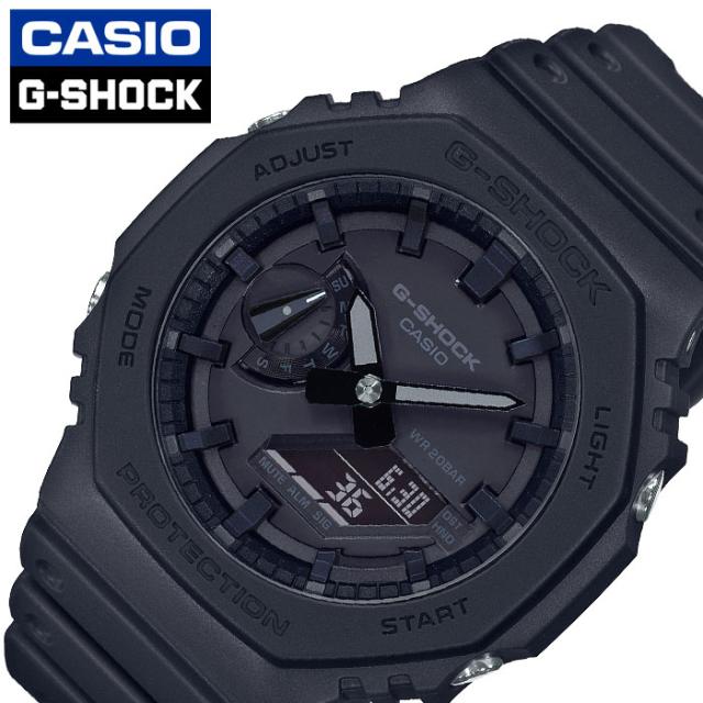中古】G-SHOCK GA-2100-1A1JFジーショック ブラック[17] カシオ 腕時計