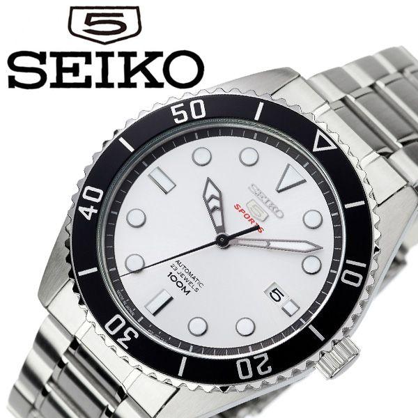 セイコー 腕時計 SEIKO 時計 セイコーファイブ スポーツ SEIKO5 SPORTS メンズ シルバー SRPB87J1 の通販はau PAY  マーケット - (株)HYBRIDSTYLE