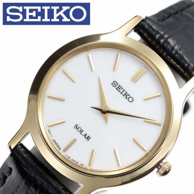 セイコー 腕時計 レディース ソーラー Seiko 時計 レディース ホワイト Sup300p1 の通販はau Pay マーケット 株 Hybridstyle