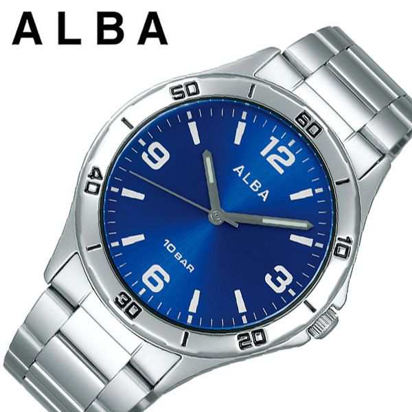 セイコー 腕時計 SEIKO 時計アルバ ALBA メンズ 腕時計 ブルー AQPK412