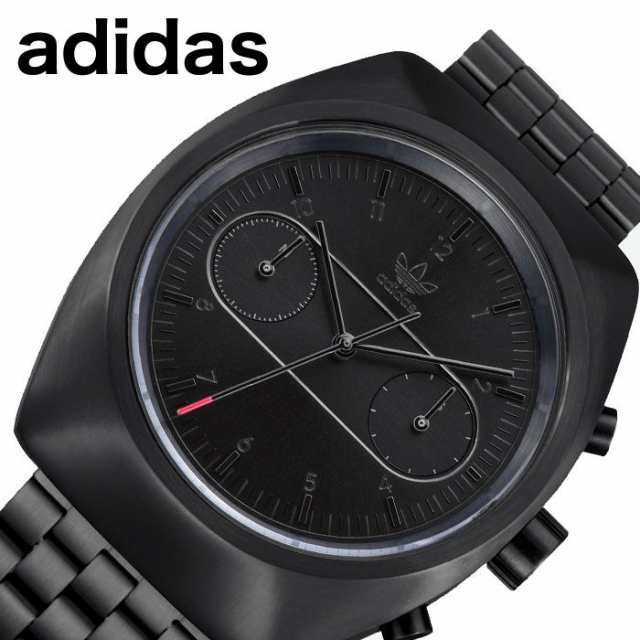 アディダス 腕時計 adidas 時計 プロセス クロノ M3 PROCESS CHRONO M3 メンズ ブラック Z18-001-00