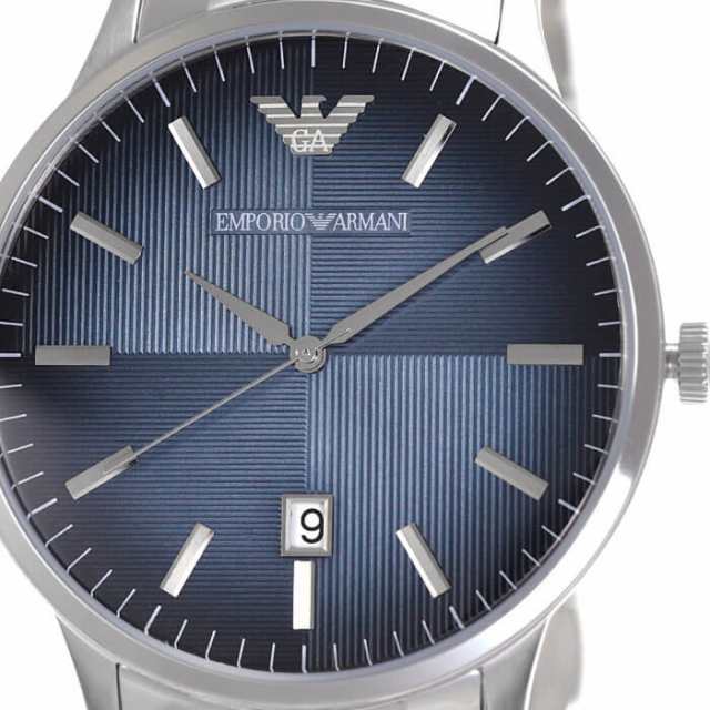 EMPORIO ARMANI 腕時計 エンポリオ アルマーニ 時計 レナート Renato メンズ 腕時計 ネイビー AR11182 ｜au PAY  マーケット