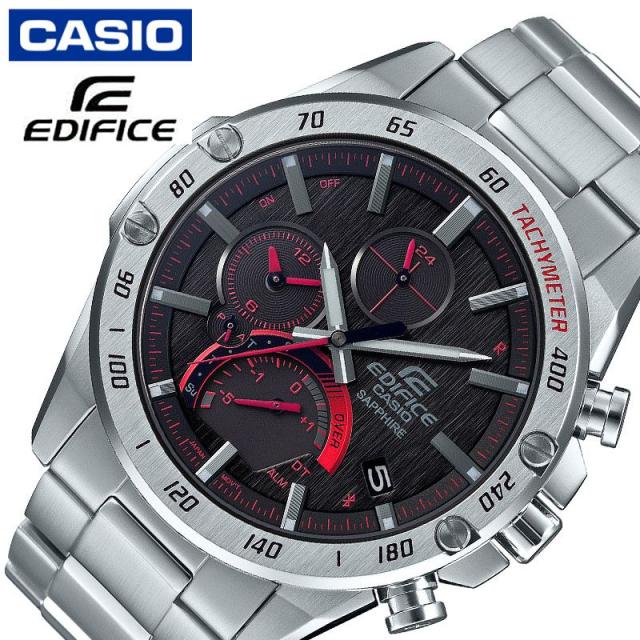 CASIO 腕時計 カシオ 時計 エディフィス スマートフォンリンクシリーズ EDIFICE Smartphone link メンズ ブラック EQB-1000XYD-1AJF [ 人気 ブランド おすすめ おしゃれ スポーティー ソーラー ブラック シルバー 黒 高級感 レッド シンプル ワンポイント ファッション ]