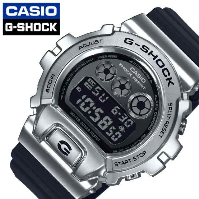 ☆☆CASIO カシオ G-SHOCK  GM6900-1JF ブラック×シルバー クォーツ デジタル メタル 樹脂 メンズ 腕時計時計