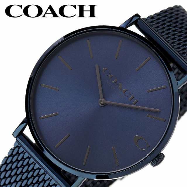 コーチ COACH 腕時計 CA.17.2.34.1464 メンズ ネイビー - 腕時計(アナログ)