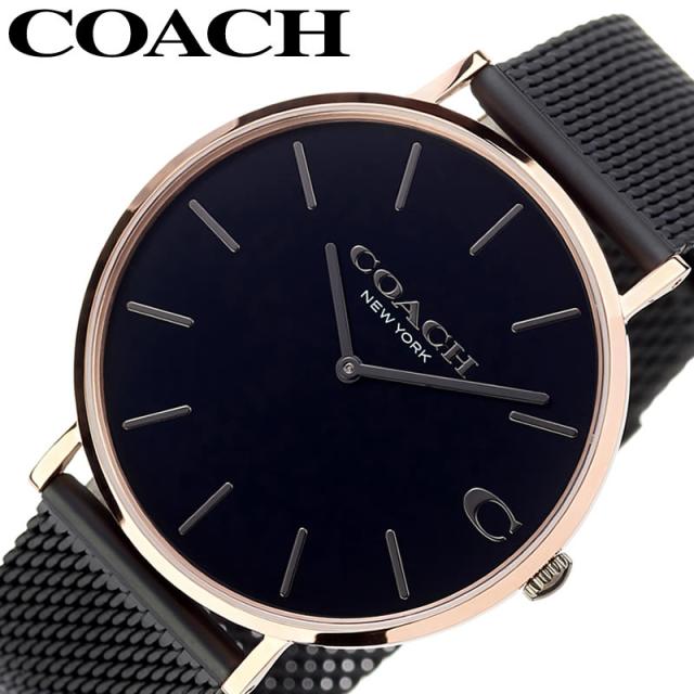 Coach 腕時計 コーチ 時計 チャールズ Charles メンズ 腕時計 ブラック セレブ ジュエリー デザイナー ブランド カジュアル フの通販はau Pay マーケット Hybridstyle