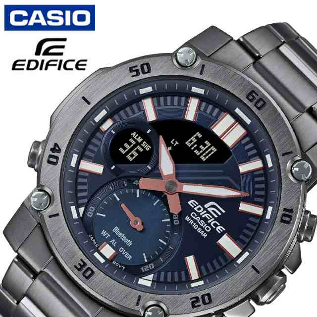 カシオ 腕時計 CASIO 時計 エディフィス スマートフォンリンク EDIFICE メンズ ネイビー ECB-20YDC-1AJF [ 人気  ブランド おすすめ おし｜au PAY マーケット