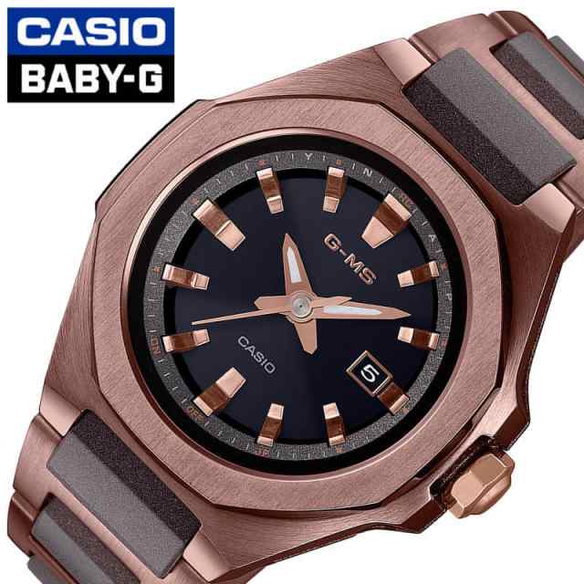 CASIO 腕時計 カシオ 時計 ベビーG 電波ソーラー BABY-G G-MS レディース 腕時計 ブラック MSG-W350CG-5AJF おしゃれ 人気 アウトドア スポーツ アクティブ スタイリッシュ 話題 プレゼント ギフトの通販は