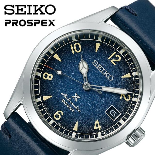セイコー 腕時計 Seiko 時計 プロスペックス アルピニスト Prospex Alpinist メンズ ネイビー Sbdc117 かっこいい 防水 レザー 革ベルの通販はau Pay マーケット 株 Hybridstyle