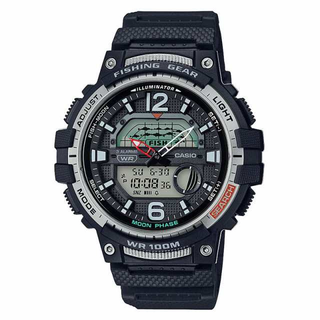 カシオ 腕時計 Casio 時計 スポーツギア Sports Gear メンズ グレー Wsc 1250h 1ajf 人気 ブランド 防水 ムーンデータ 釣り フィッシンの通販はau Pay マーケット 株 Hybridstyle