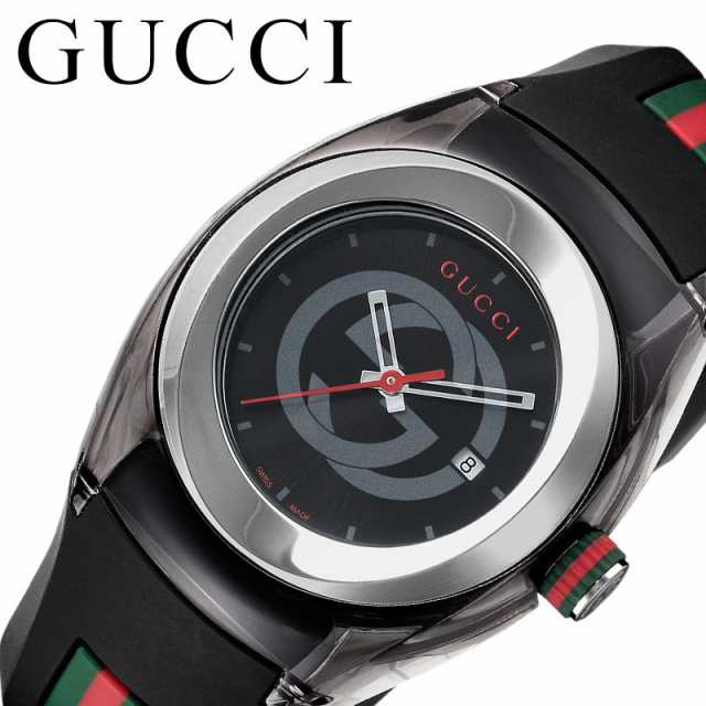 グッチ 腕時計 GUCCI 時計 シンク SYNC レディース 腕時計 ブラック