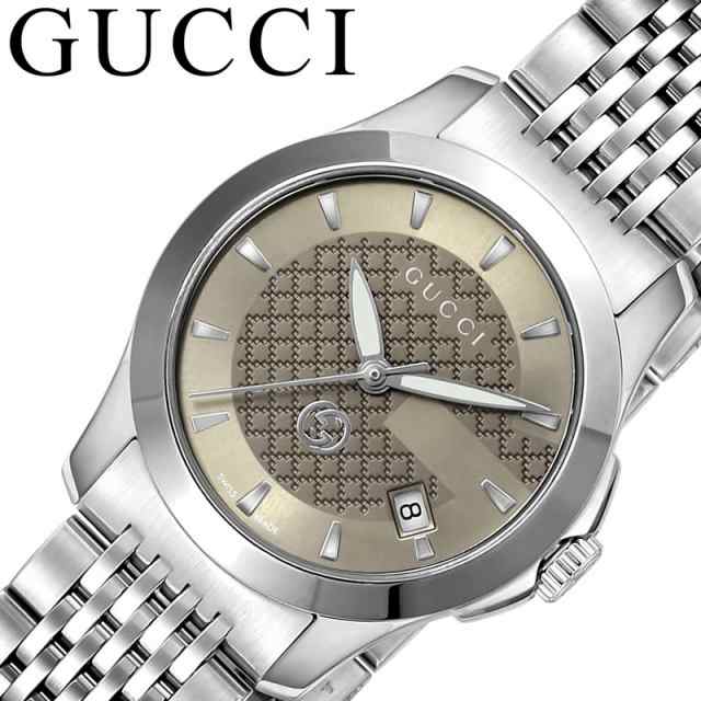 GUCCI 腕時計 グッチ 時計 ジータイムレス G-Timeless レディース 腕時計 グレーベージュ YA1265007 [ 人気 おすすめ  高級 ブランド 大人｜au PAY マーケット