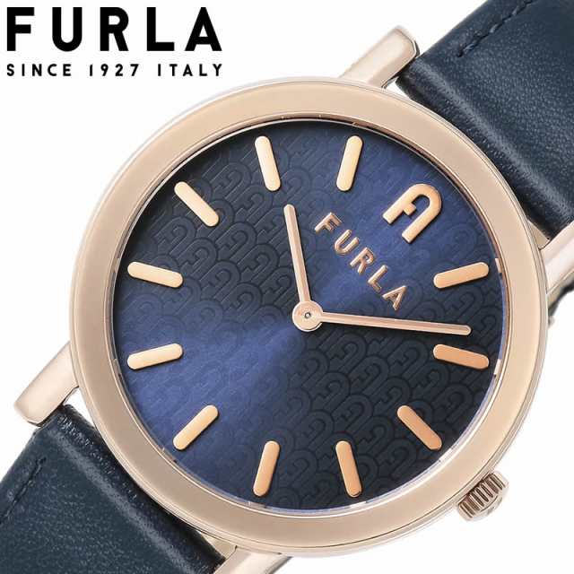 新品 人気 Furla メトロポリス 腕時計 ブルー ローズゴールド メルカリ